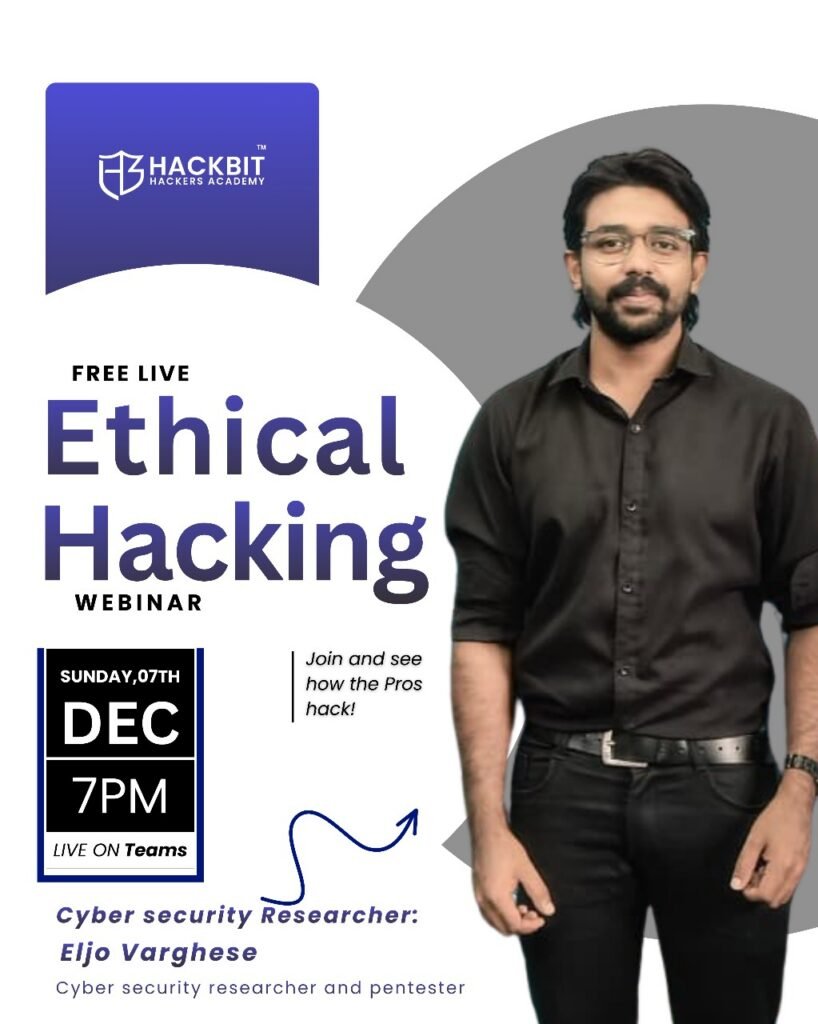Eijo Webinar Live Hacking Hackbit